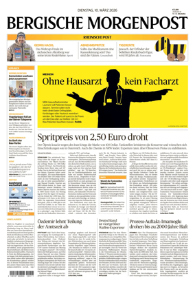 Cover of Bergische Morgenpost Wermelskirchen/Huckeswagen/Radevormwald