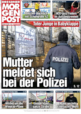 Cover of Dresdner Morgenpost