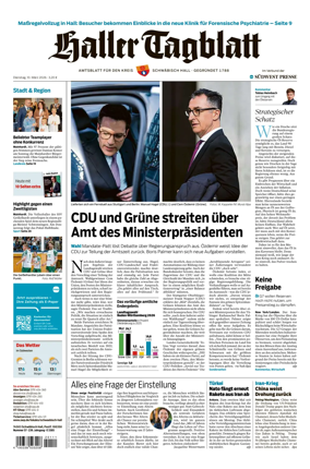 Cover of Haller Tagblatt