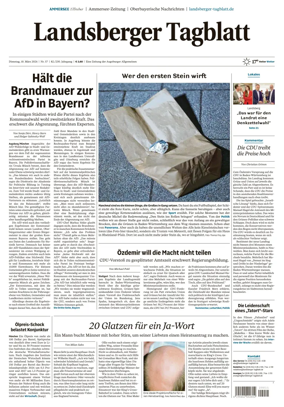Cover of Landsberger Tagblatt