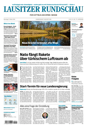 Cover of Lausitzer Rundschau