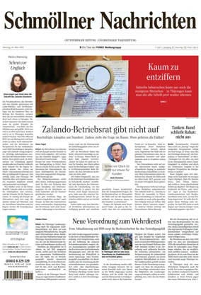 Cover of Ostthuringer Zeitung (Schmolln)