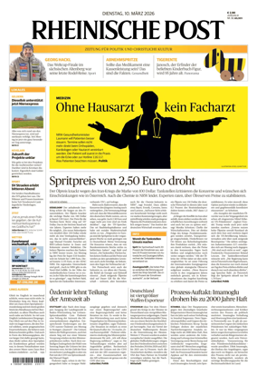 Cover of Rheinische Post - Geldern an Kevelaer