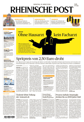 Cover of Rheinische Post Opladen