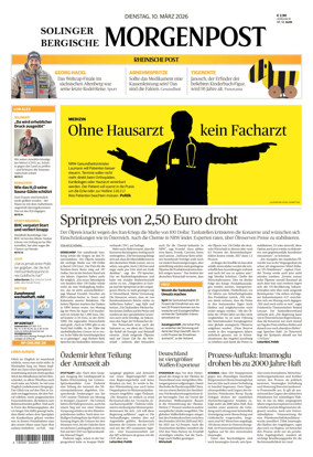 Cover of Solinger Bergische Morgenpost/Remscheid