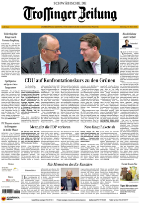 Cover of Trossinger Zeitung