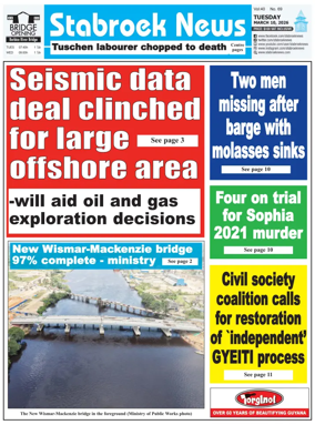 Cover of Stabroek News