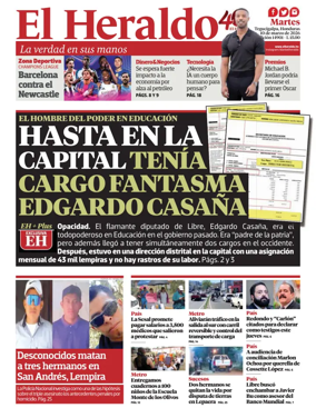 Cover of Diario El Heraldo