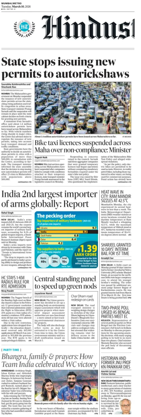 Cover of Hindustan Times ST (Mumbai)