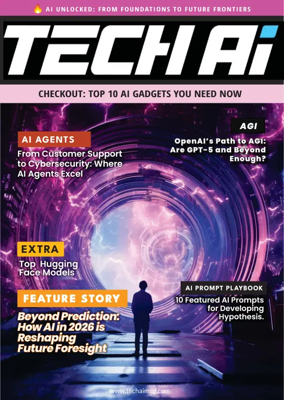 Cover of Tech AI Magazine