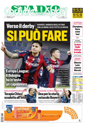 Cover of Corriere dello Sport Stadio (Bologna)