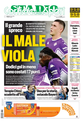 Cover of Corriere dello Sport Stadio (Firenze)