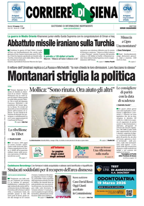Cover of Corriere di Siena