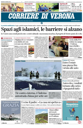 Cover of Corriere di Verona