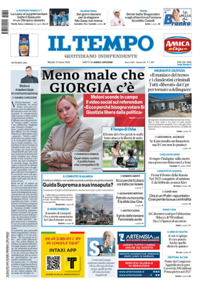 Cover of Il Tempo (Nazionale)