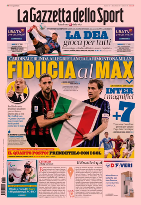Cover of La Gazzetta dello Sport - Napoli
