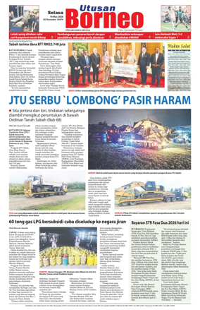 Cover of Utusan Borneo (Sabah)