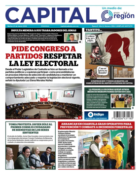 Cover of Capital Coahuila
