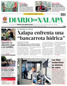 Cover of Diario de Xalapa