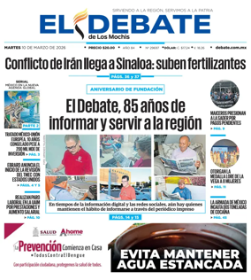 Cover of El Debate de Los Mochis