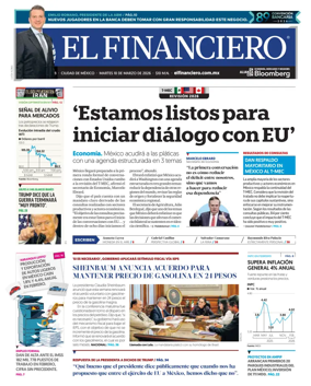 Cover of El Financiero