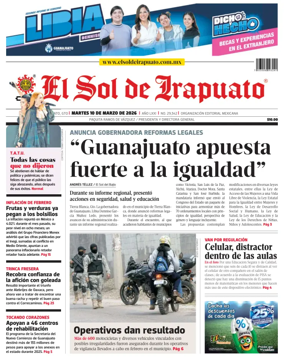Cover of El Sol de Irapuato