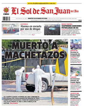 Cover of El Sol de San Juan del Rio
