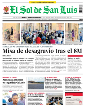 Cover of El Sol de San Luis Potosi