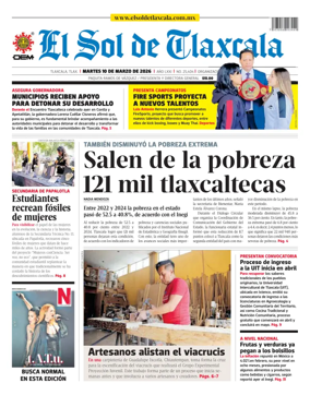 Cover of El Sol de Tlaxcala