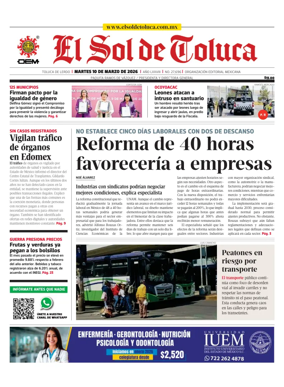 Cover of El Sol de Toluca