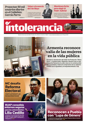 Cover of Intolerancia Diario