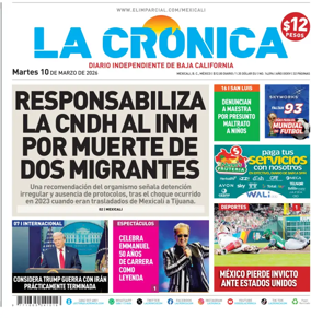 Cover of La Cronica