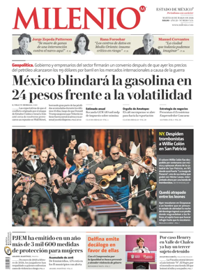 Cover of Milenio Edo de Mexico