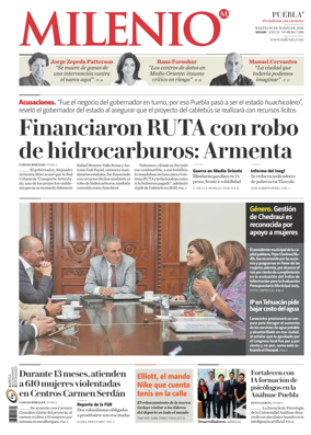 Cover of Milenio Puebla