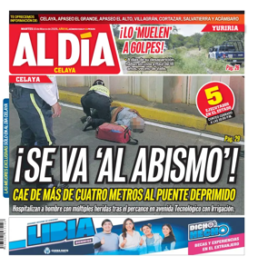 Cover of Periodico Al Dia (Celaya)