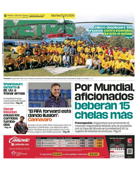 Cover of Publimetro Guadalajara