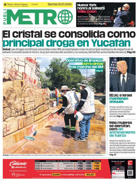 Cover of Publimetro Merida