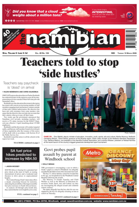 Cover of The Namibian