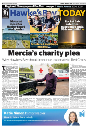 Cover of Hawke's Bay Today