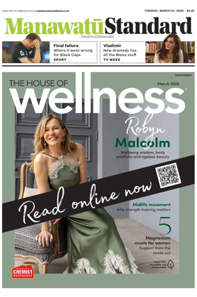 Cover of Manawatu Standard