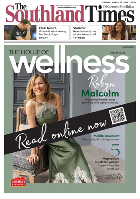 Cover of The Southland Times