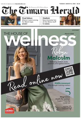 Cover of The Timaru Herald