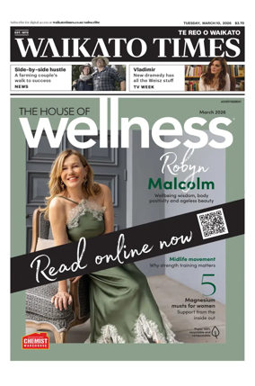 Cover of Waikato Times