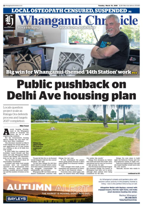 Cover of Whanganui Chronicle