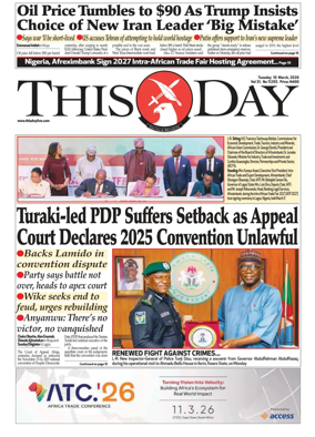 Cover of THISDAY
