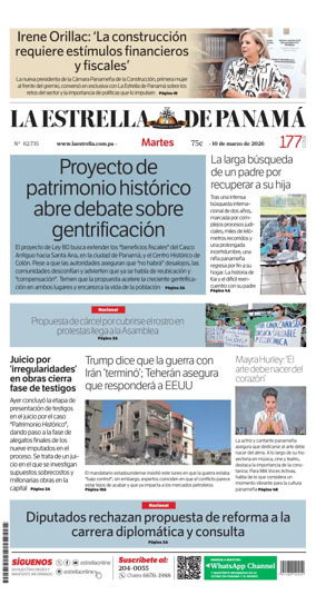 Cover of La Estrella de Panama