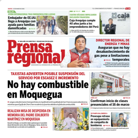 Cover of Prensa Regional