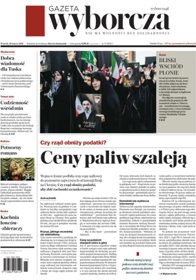 Cover of Gazeta Wyborcza