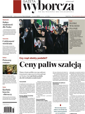 Cover of Gazeta Wyborcza Stoleczna