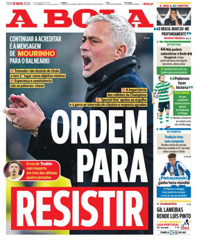 Cover of A BOLA (Portuguese)